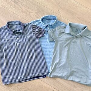 Bundle of 3 Boys Sz 5 RLX Ralph Lauren Performance Polos